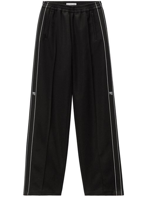 Pantaloni sportivi in piqué con logo Alexander Wang | 4CC3244390001